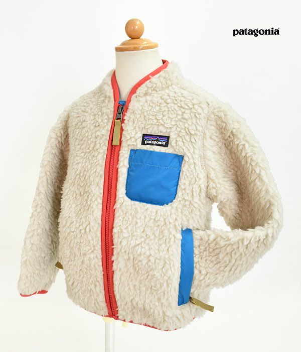 パタゴニア(PATAGONIA)
ベビーレトロXジャケット
Baby Retro-X Fleece Jacket
キッズ フリースボアジャケット
61025