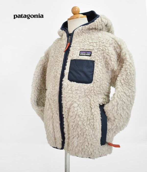 パタゴニア(PATAGONIA)
ベビーレトロXフーディ
Baby Retro-X Fleece Hoody
キッズ フリース フード付きボアジャケット
61400