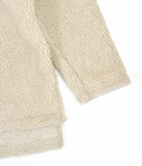 マオメイド (MAOMADE) ボアリブネック付きプルオーバー 251203