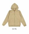 デラックスウエア (DELUXEWARE) FULLZIP PARKA PLAIN フルジップパーカー SPZ-00  SLF.YEL