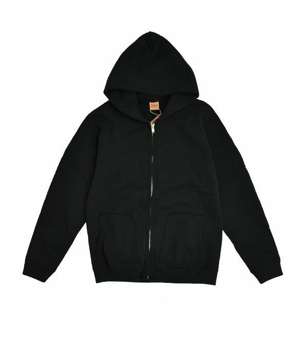 デラックスウエア (DELUXEWARE) FULLZIP PARKA PLAIN フルジップパーカー SPZ-00 CORE.BLACK