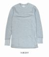 ジェーイーモーガン (JEMORGAN) THERMAL L/S CREW -REGULAR FIT- 長袖サーマルTシャツ ロンT JC088-52S  14.杢GRAY