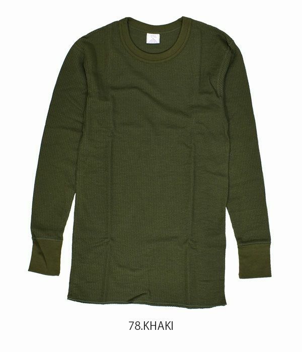 ジェーイーモーガン (JEMORGAN) THERMAL L/S CREW -REGULAR FIT- 長袖サーマルTシャツ ロンT JC088-52S  78.KHAKI