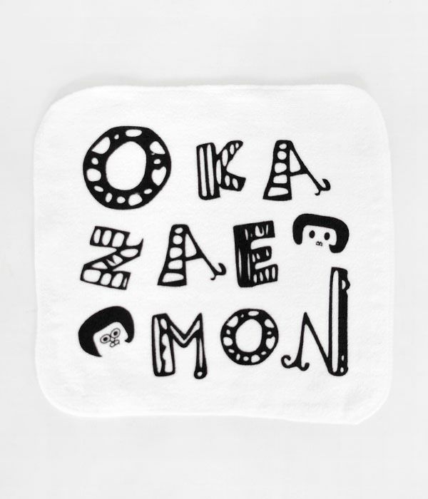 トップジミー (TOP JIMMY) OKAZAEMON FACE TOWEL ミニタオルハンカチ 岡崎