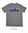 パタゴニア (PATAGONIA) M'S P-6 LOGO RESPONSIBILI-TEE 半袖プリントTシャツ 38504 GLH (Gravel Heather)