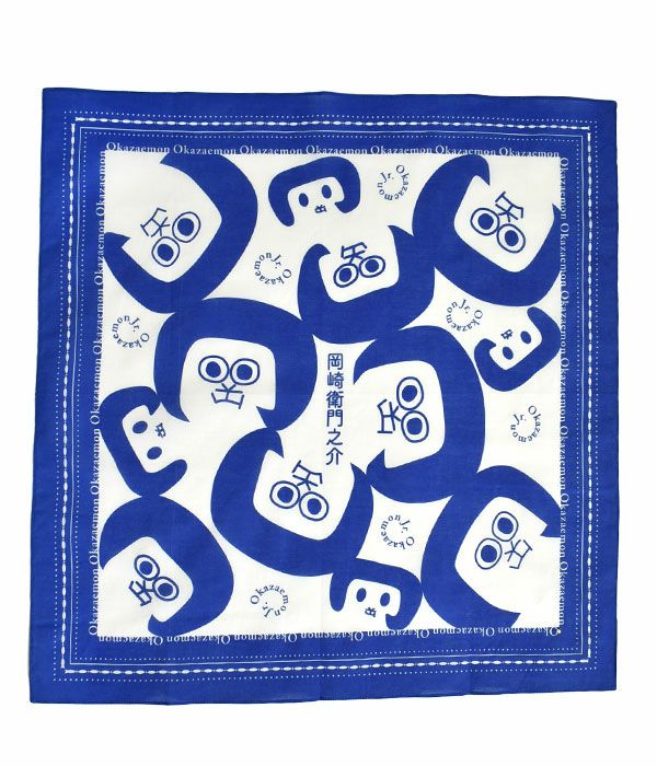 トップジミー (TOP JIMMY) オカザえもんバンダナ -OKAZAEMON- ハンカチ 岡崎