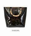 オーチバル/オーシバル (ORCIVAL) CVC BEACH BAG MEDIUM クリアビーチバッグ トートバッグ 透明 インナーバッグ付き OR-H0180CVC DK.BROWN