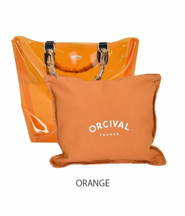 オーチバル/オーシバル (ORCIVAL)
CVC BEACH BAG MEDIUM
クリアビーチバッグ トートバッグ 透明 インナーバッグ付き
OR-H0180CVC