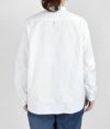 ダントン (DANTON) WOMEN'S PLAIN OXFORD BAND COLLAR SHIRT L/S コットンノーカラー長袖シャツ バンドカラーシャツ JD-3606YOX