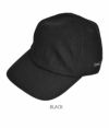 オーチバル/オーシバル (ORCIVAL) RLP PE NATURAL CAP 帽子　キャップ　ラフィア風 OR-H0081RLP BLACK