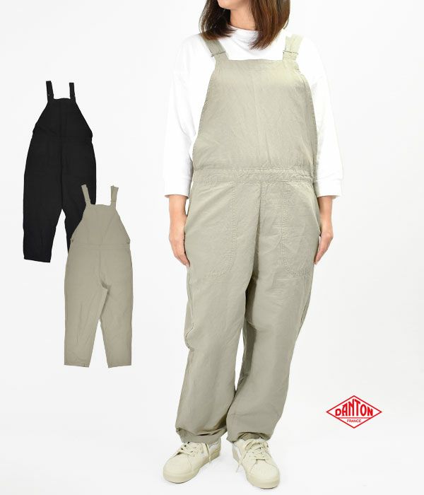 ダントン (DANTON) LHP SALOPETTE PANTS リネンコットンサロペット 