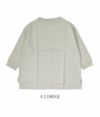 ブリスバンチ (Bliss bunch) ワイドPO(7分袖) クルーネックワイドプルオーバー　ロンT A631-280 4-2.GREIGE