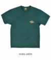 デラックスウエア (DELUXEWARE) $$$ 半袖プリントTシャツ SDT-2302  DORAL.GREEN