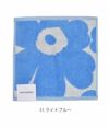 マリメッコ (marimekko) 【日本限定】Unikko ミニタオル ハンドタオル 52239-4-72215 52239472215 31.ライトブルー