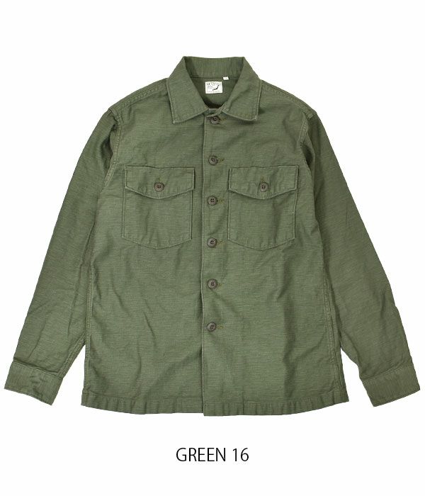 オアスロウ (orSlow) US ARMY FATIGUE SHIRT アーミーシャツ シャツジャケット 03-8045 の通販ならトップジミー