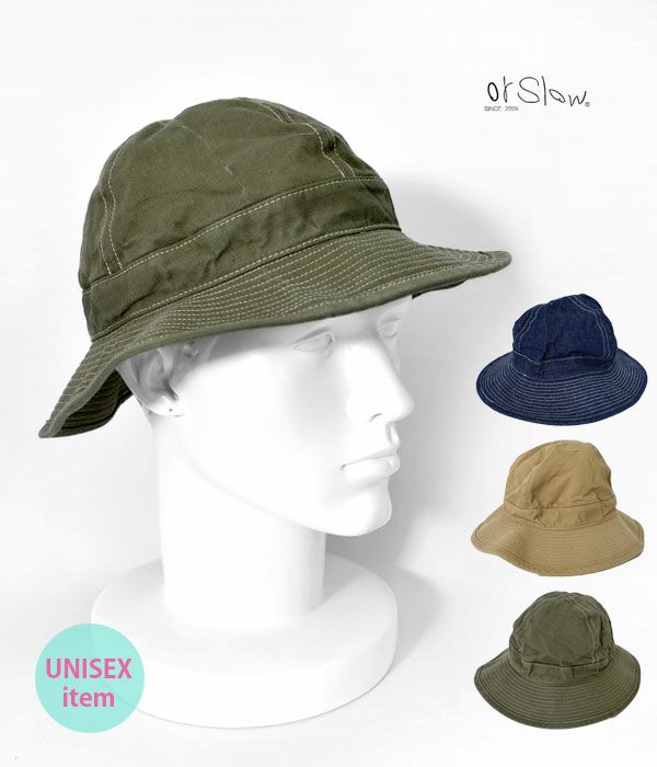 オアスロウ(orSlow)US NAVY HAT (UNISEX) 03-001