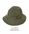 オアスロウ (orSlow) US NAVY HAT (UNISEX) ハット 帽子 03-001 16A.GREEN