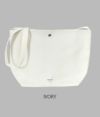 オーチバル/オーシバル (ORCIVAL) LCV SHOULDER POUCH LARGE キャンバスショルダーバッグ OR-H0073LCV IVORY