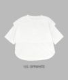 ケレン(KELEN) LAYERED TOPS "HABOI" 半袖Tシャツ レイヤードTシャツ シャツ ブラウス LKL23HBL2023 155. OFFWHITE