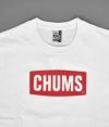 チャムス (CHUMS) 【40周年限定】40イヤーズチャムスロゴTシャツ 40 Years CHUMUS Logo T-Shirt 半袖プリントTシャツ CH01-2252