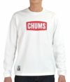 チャムス (CHUMS) 【40周年限定】40イヤーズチャムスロゴロングスリーブTシャツ 40 Years CHUMS Logo L/S T-Shirt 長袖プリントTシャツ ロンT CH01-2249
