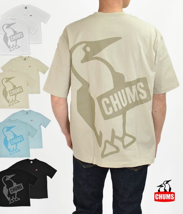 チャムス (CHUMS)
オーバーサイズドビッグブービーTシャツ
Oversized Big Boody T-Shirt
半袖プリントTシャツ　オーバーサイズ
CH01-2167