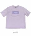 チャムス (CHUMS) ヘビーウエイトチャムスロゴTシャツ Heavy Weight CHUMS Logo T-Shirt 半袖プリントTシャツ オーバーサイズ CH01-2271  Lavender