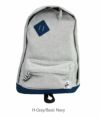 チャムス (CHUMS) クラシックデイパックスウェットナイロン Classic Day Pack Sweat Nylon リュック バックパック CH60-3605　H-Gray/Basic Navy