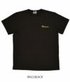 フェローズ (PHERROW'S) 半袖刺繍 プリント Tシャツ 23S-PTP2　 004,S.BLACK