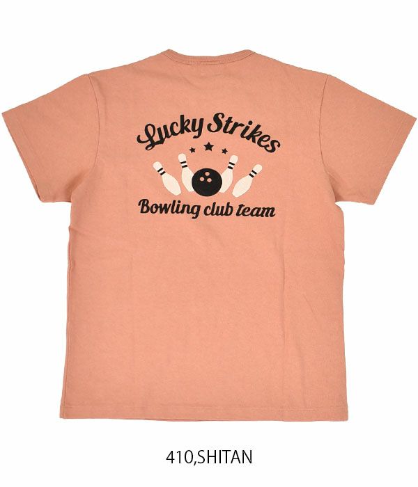 フェローズ (PHERROW'S) 半袖刺繍 プリント Tシャツ 23S-PTP2