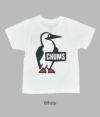 チャムス (CHUMS) キッズブービーロゴTシャツ Kid's Boody Logo T-Shirt 半袖プリントTシャツ CH21-1282  White