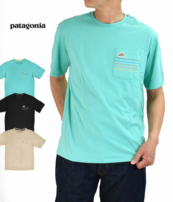 パタゴニア patagonia PATAGONIA 半袖 tシャツ ポケt