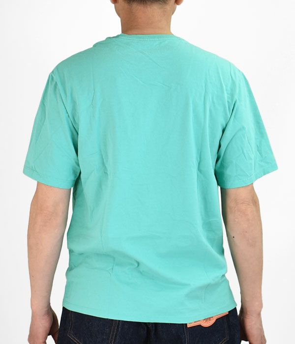 パタゴニア (PATAGONIA) メンズ ライン ロゴ リッジ ストライプ オーガニックポケットTシャツ Men's Line Logo Ridge  Stripe Organic Pocket T-Shirt 半袖プリントT ポケT 37587 の通販ならトップジミー