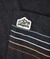 パタゴニア (PATAGONIA) M's Line Logo Ridge Stripe Organic Pocket T-Shirt 半袖プリントTシャツ ポケT 37587