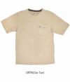 パタゴニア (PATAGONIA) M's Line Logo Ridge Stripe Organic Pocket T-Shirt 半袖プリントTシャツ ポケT 37587  ORTN(Oar Tan)