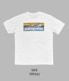 パタゴニア (PATAGONIA) M'S BOARDSHORT LOGO POCKET RESPONSIBILI-TEE 半袖プリントTシャツ ポケT 37655 WHI