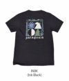 パタゴニア (PATAGONIA) M'S SPIRITED SEASONS ORGANIC T-SHIRT 半袖プリントTシャツ 37585 INBK (Ink Black)