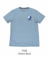 パタゴニア (PATAGONIA) M'S SPIRITED SEASONS ORGANIC T-SHIRT 半袖プリントTシャツ 37585 STME (Steam Blue)