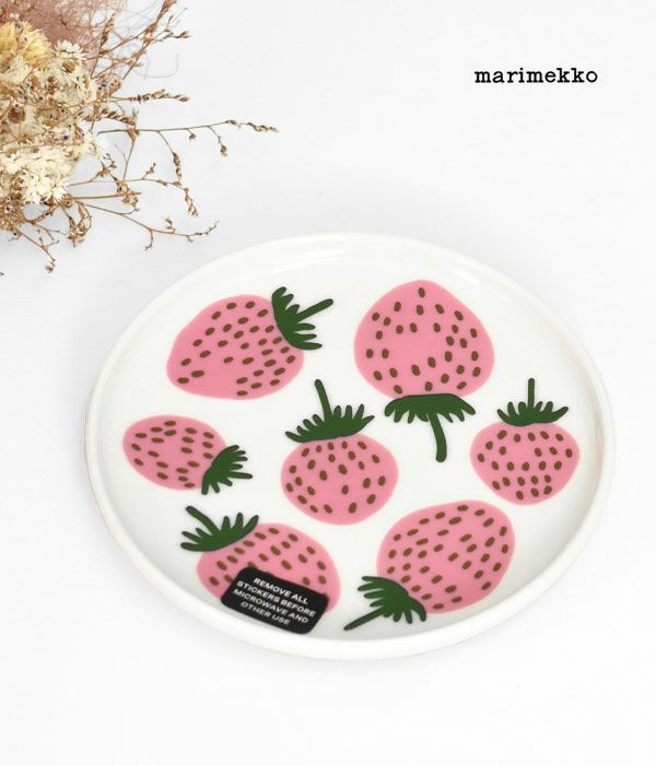 マリメッコ (marimekko)
【アジア限定】Mansikka プレート 13.5cm
食器 お皿 イチゴ いちご
52239-4-72751 52239472751