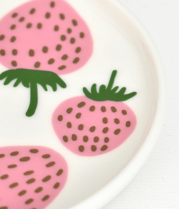 マリメッコ (marimekko)【アジア限定】Mansikka プレート 13.5cm 食器