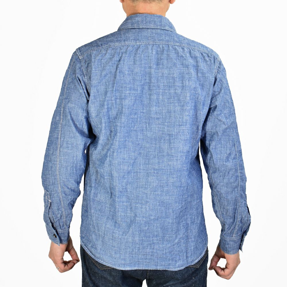 フリーホイーラーズ (FREEWHEELERS) -NEAL- SHIRT 1926 STYLE WORK CLOTHING ニールシャツ 長袖ワークシャツ シャンブレーシャツ 2513101