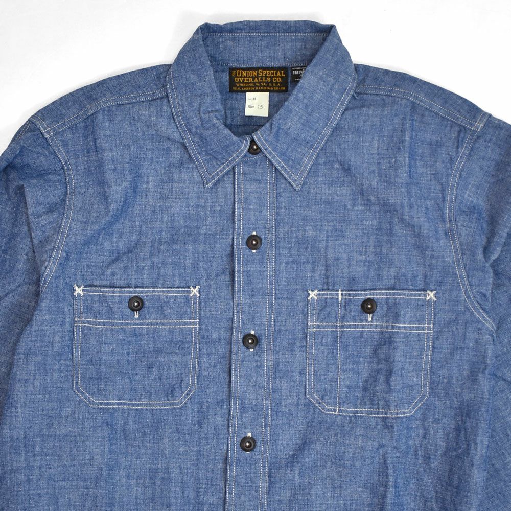 フリーホイーラーズ (FREEWHEELERS) -NEAL- SHIRT 1926 STYLE WORK CLOTHING ニールシャツ 長袖ワークシャツ シャンブレーシャツ 2513101