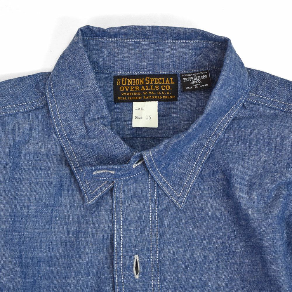 フリーホイーラーズ (FREEWHEELERS) -NEAL- SHIRT 1926 STYLE WORK CLOTHING ニールシャツ 長袖ワークシャツ シャンブレーシャツ 2513101