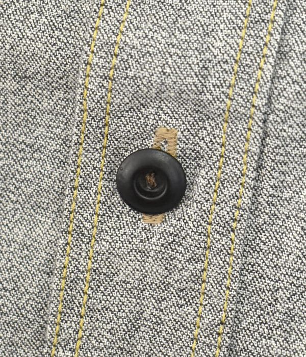 フリーホイーラーズ (FREEWHEELERS) -NEAL- SHIRT 1926 STYLE WORK CLOTHING WHITE PEPPER CHAMBRAY BLACK PEPPER CHAMBRAY ニールシャツ 長袖ワークシャツ シャンブレーシャツ 2513102 WHITE PEPPER CHAMBRAY