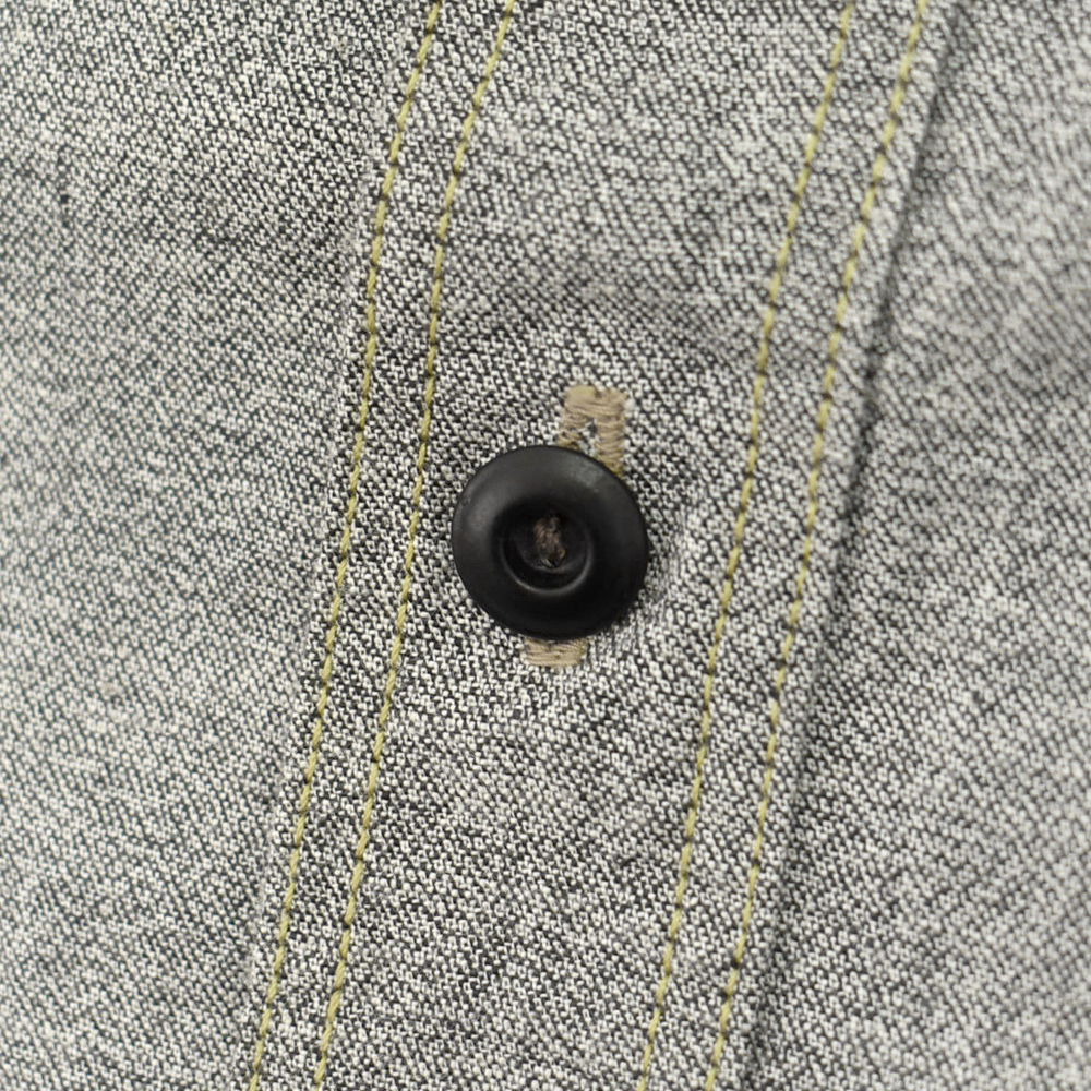 フリーホイーラーズ (FREEWHEELERS) -NEAL- SHIRT 1926 STYLE WORK CLOTHING WHITE PEPPER CHAMBRAY BLACK PEPPER CHAMBRAY ニールシャツ 長袖ワークシャツ シャンブレーシャツ 2513102 WHITE PEPPER CHAMBRAY