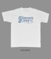 フェローズ (PHERROW'S) 半袖 プリント Tシャツ PHERROW'S DENIM Co. 23S-PT8 099.WHITE