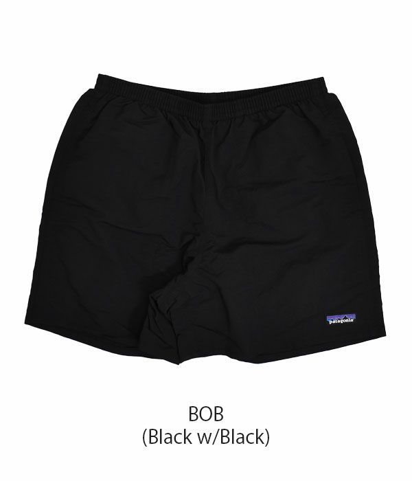 パタゴニア (PATAGONIA) メンズ バギーズショーツ ５インチ Men's Baggies Shorts-5in ショートパンツ (13cm) 57022 BLK(Black)