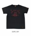 デラックスウエア (DELUXEWARE) SAN JOSE 半袖プリントTシャツ MT-2301 DOPE. GRY