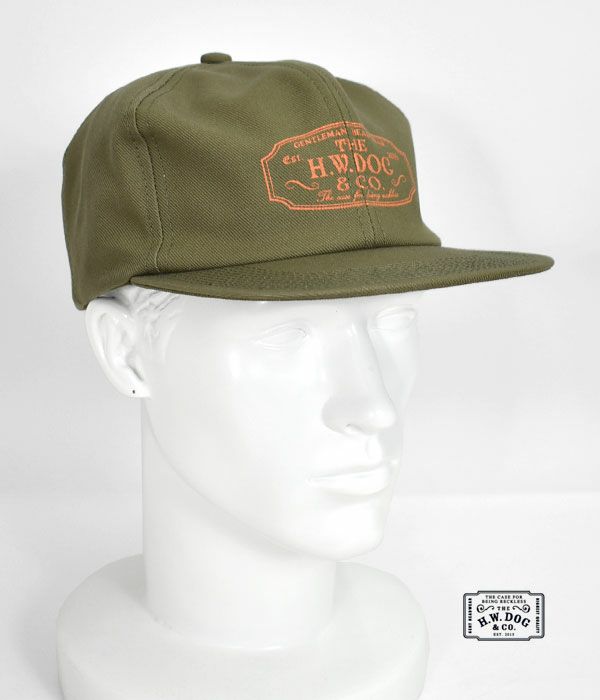 エイチダブリュードッグ(THE H.W.DOG＆CO.)TRUCKER CAP OLIVE D-00004