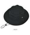 ザ エイチ ダブリュー ドッグ アンド カンパニー (THE H.W.DOG＆CO.) 3 LAYER RAIN HAT レインハット 帽子 COOLMAX D-00781 BLACK